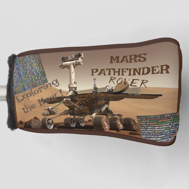 Mars Pathfinder Rover Golf Head Cover (Front)