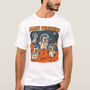 Mars Penguins funny animal space series! T-Shirt