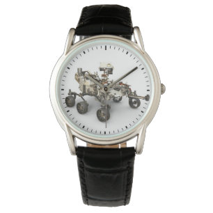 Mars Perseverance Rover On White Background. Watch