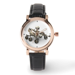 Mars Perseverance Rover On White Background. Watch