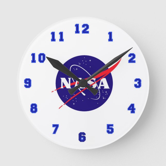 Mars Phoenix 2007 Lander Round Clock (Front)