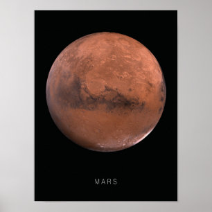 Mars Planet Wall Art