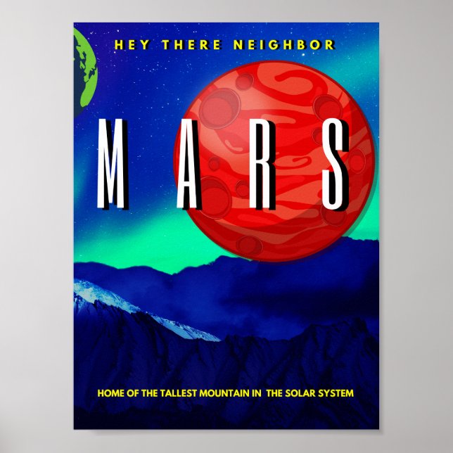 Mars Poster (Front)