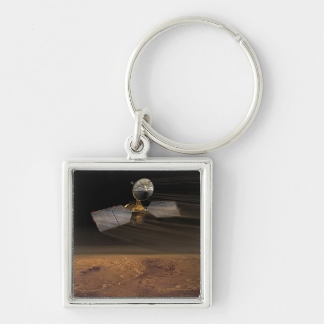 Mars Reconnaissance Orbiter 3 Key Ring (Front)