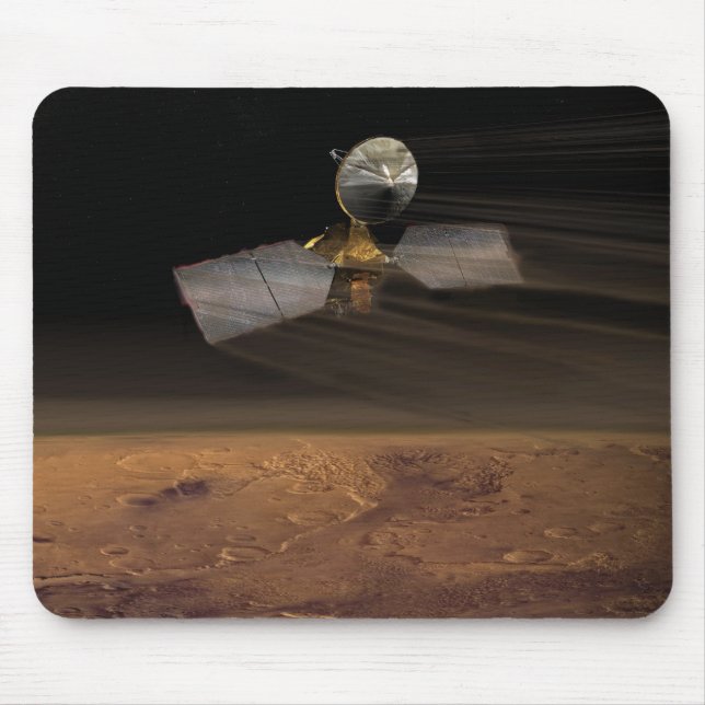 Mars Reconnaissance Orbiter 3 Mouse Pad (Front)