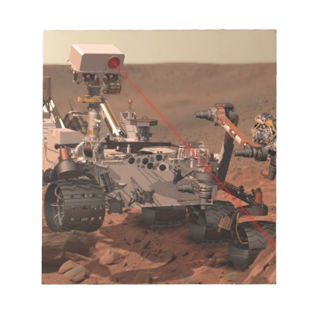 Mars Rover Notepad (Front)
