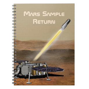 Mars Sample Return Mission Spiral Photo Notebook