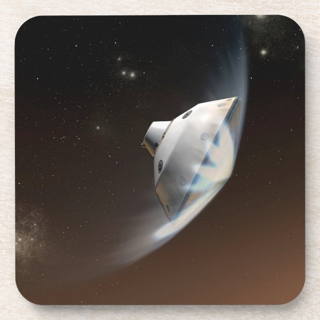 Mars Science Laboratory Aeroshell Capsule 2 Coaster (Front)