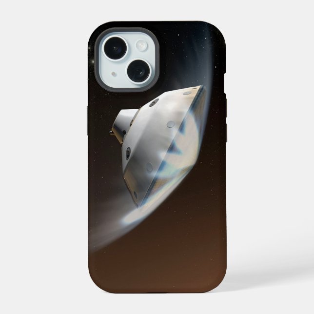 Mars Science Laboratory Aeroshell Capsule 2 iPhone 15 Case (Back)