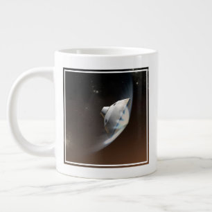Mars Science Laboratory Aeroshell Capsule 2 Large Coffee Mug