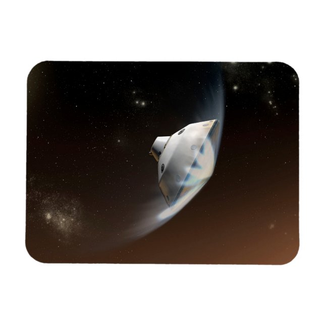 Mars Science Laboratory Aeroshell Capsule 2 Magnet (Horizontal)