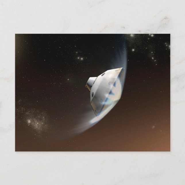 Mars Science Laboratory Aeroshell Capsule 2 Postcard (Front)