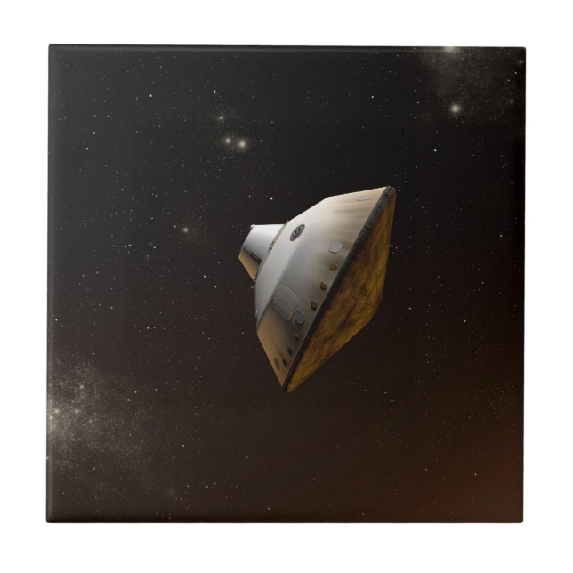 Mars Science Laboratory Aeroshell Capsule Ceramic Tile (Front)