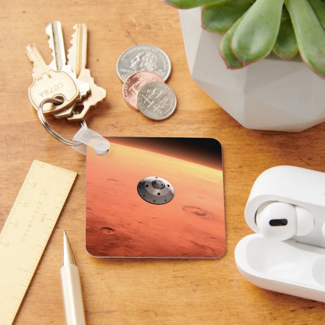 Mars Science Laboratory Approaching Mars. Key Ring (Desk)