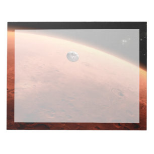 Mars Science Laboratory Approaching Mars. Notepad