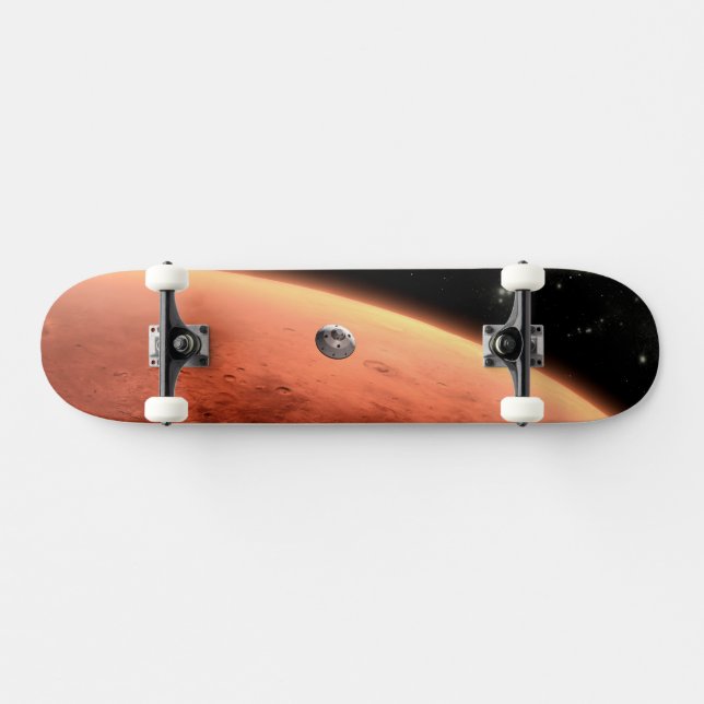 Mars Science Laboratory Approaching Mars. Skateboard (Horz)