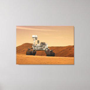 Mars Science Laboratory Curiosity Rover. 2 Canvas Print
