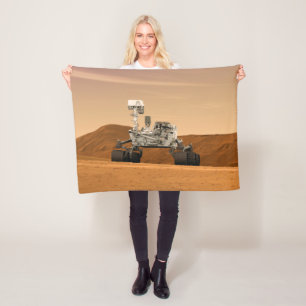 Mars Science Laboratory Curiosity Rover. 2 Fleece Blanket