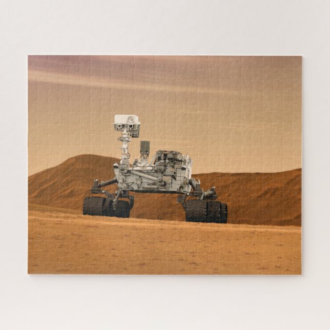 Mars Science Laboratory Curiosity Rover. 2 Jigsaw Puzzle (Horizontal)