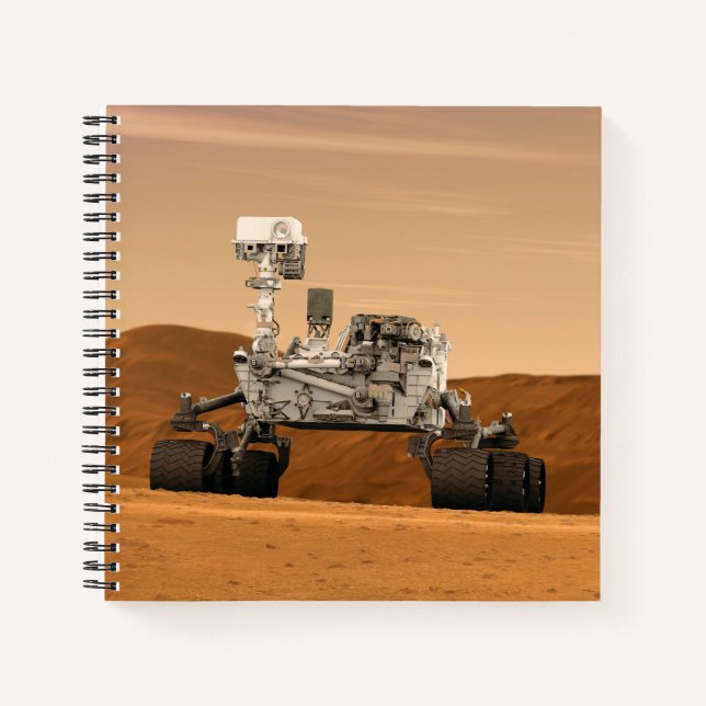 Mars Science Laboratory Curiosity Rover. 2 Notebook (Front)