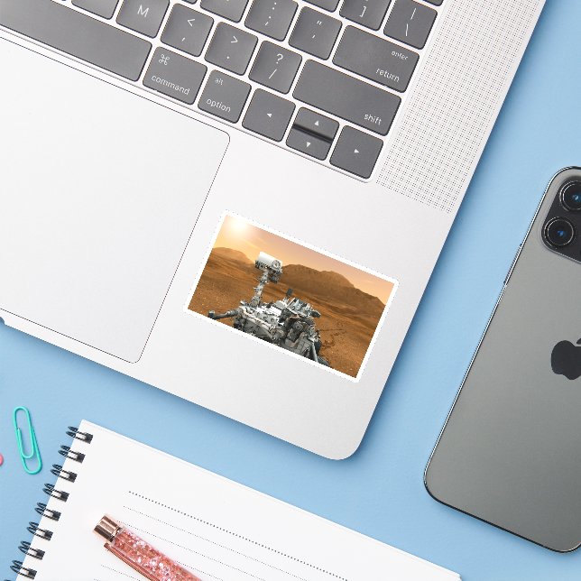 Mars Science Laboratory Curiosity Rover. 3 (Laptop w/ iPhone)