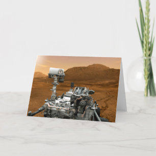 Mars Science Laboratory Curiosity Rover. 3 Card