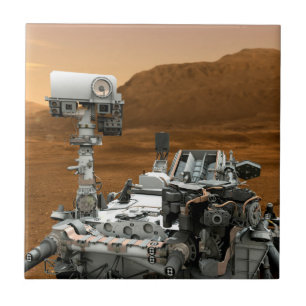 Mars Science Laboratory Curiosity Rover. 3 Ceramic Tile