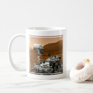 Mars Science Laboratory Curiosity Rover. 3 Coffee Mug