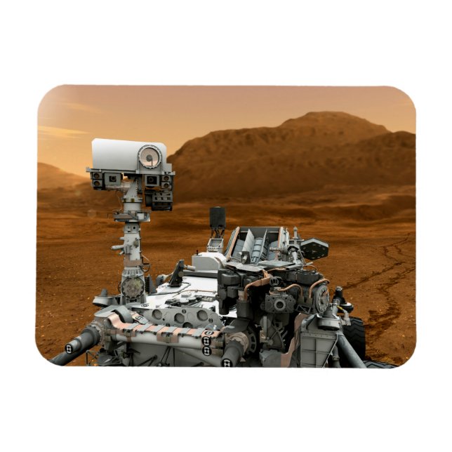 Mars Science Laboratory Curiosity Rover. 3 Magnet (Horizontal)