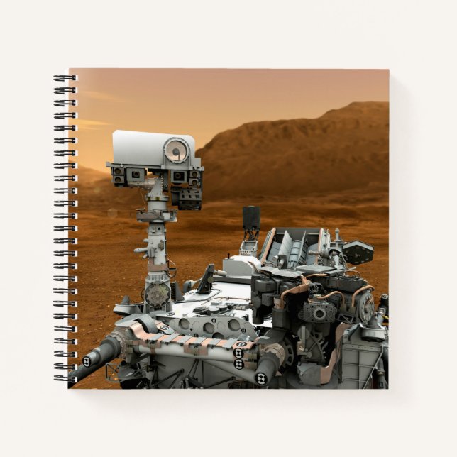 Mars Science Laboratory Curiosity Rover. 3 Notebook (Front)