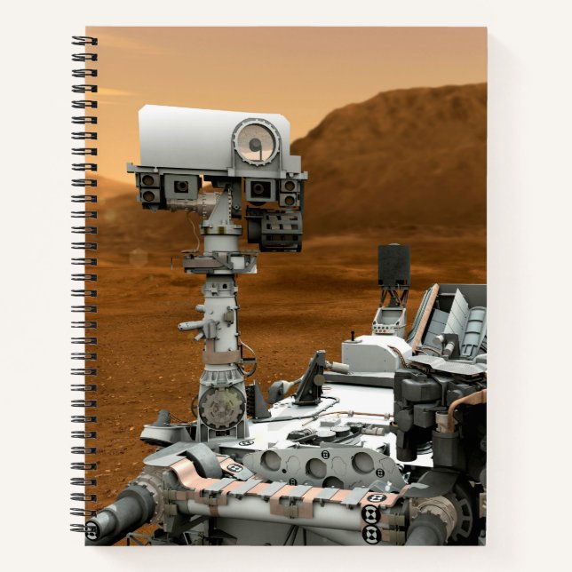 Mars Science Laboratory Curiosity Rover. 3 Notebook (Front)