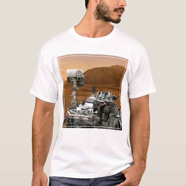 Mars Science Laboratory Curiosity Rover. 3 T-Shirt (Front)