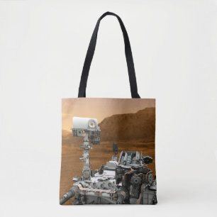 Mars Science Laboratory Curiosity Rover. 3 Tote Bag
