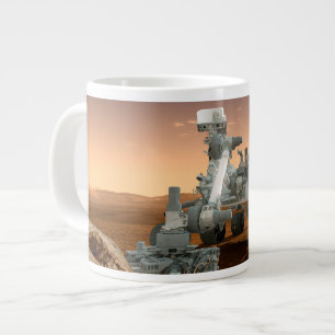 Mars Science Laboratory Curiosity Rover. 4 Large Coffee Mug
