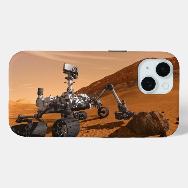 Mars Science Laboratory Curiosity Rover. Case-Mate iPhone Case (Back (Horizontal))