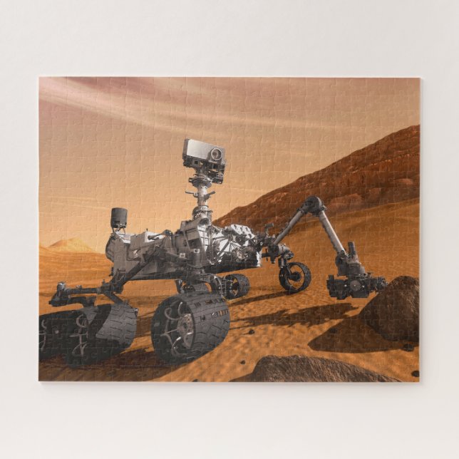 Mars Science Laboratory Curiosity Rover. Jigsaw Puzzle (Horizontal)