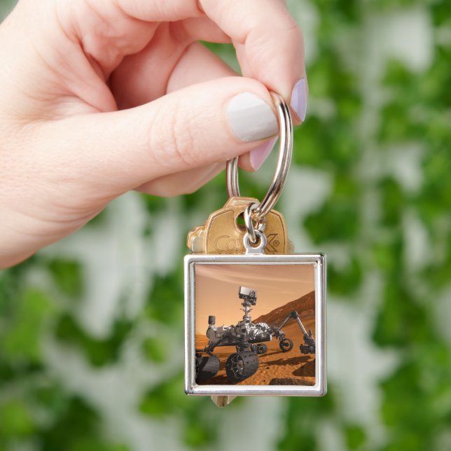 Mars Science Laboratory Curiosity Rover. Key Ring (Hand)