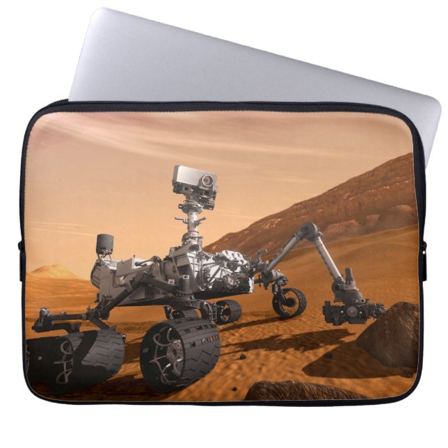 Mars Science Laboratory Curiosity Rover. Laptop Sleeve (Front)
