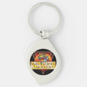 Mars Science Laboratory Mission Logo Key Ring