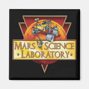 Mars Science Laboratory Mission Logo Magnet