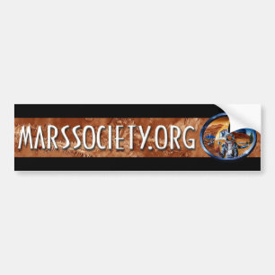 Mars Society Bumper Sticker