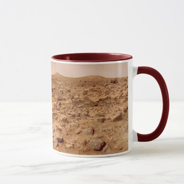 Mars Surface - Landscape View Mug (Right)