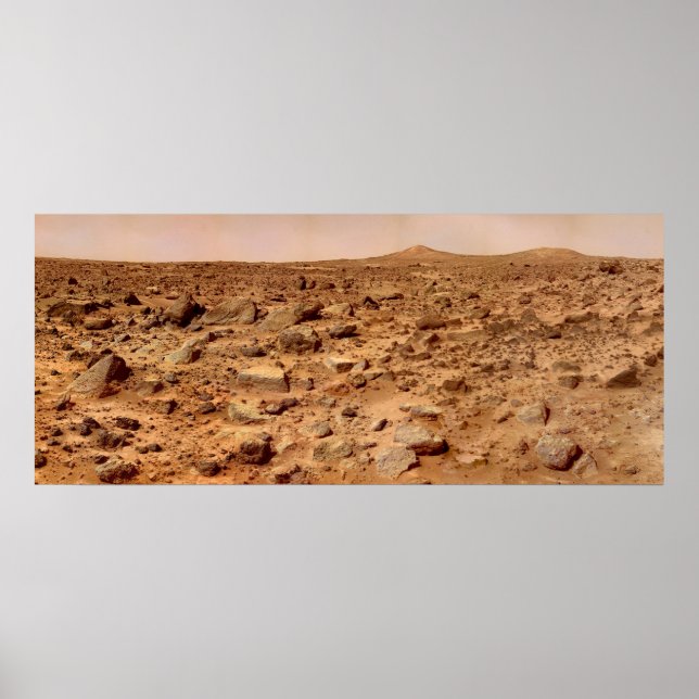 Mars Surface Poster (Front)