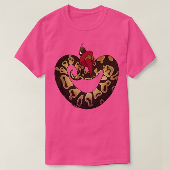Mars the ball python 1  T-Shirt (Design Front)