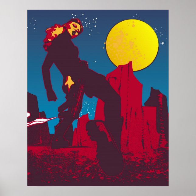 Mars the Red Planet Poster (Front)