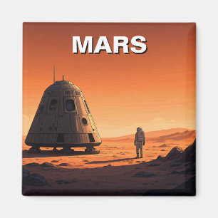 Mars Travel Magnet