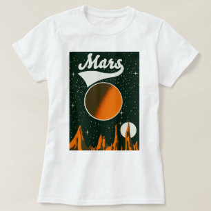 Mars vintage space art T-Shirt