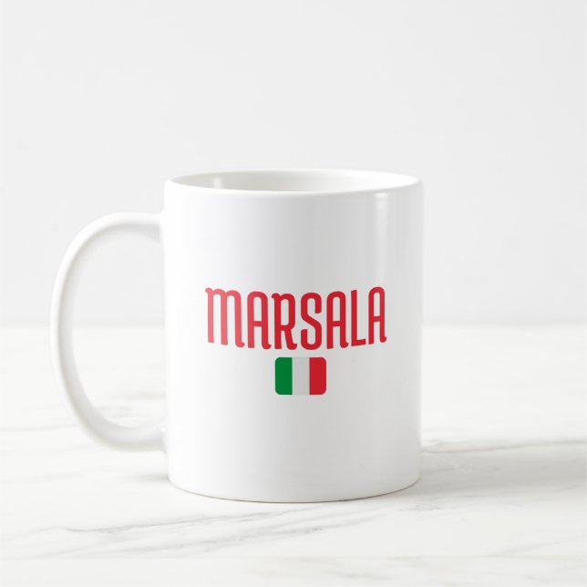 MARSALA Italy Coffee Mug (Left)