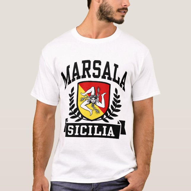 Marsala Sicilia T-Shirt (Front)