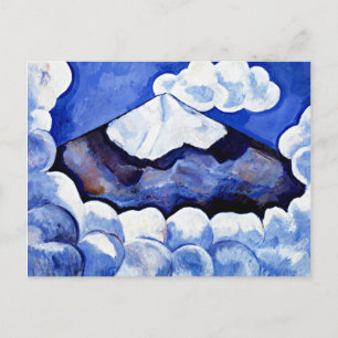 Marsden Hartley art-Popocatepetl, Spirited Morning Postcard